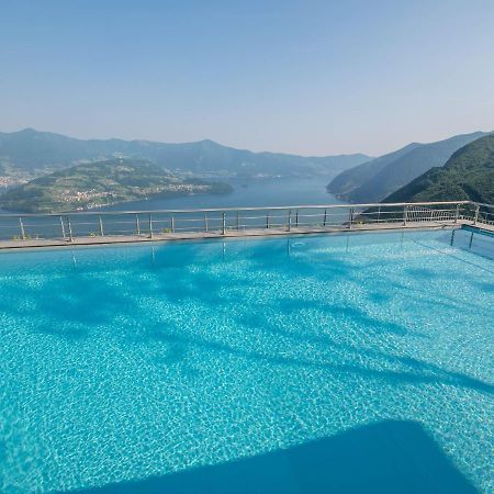 Van Gogh - Beautiful Lake Iseo View And Swimming Pool Parzanica Exterior photo