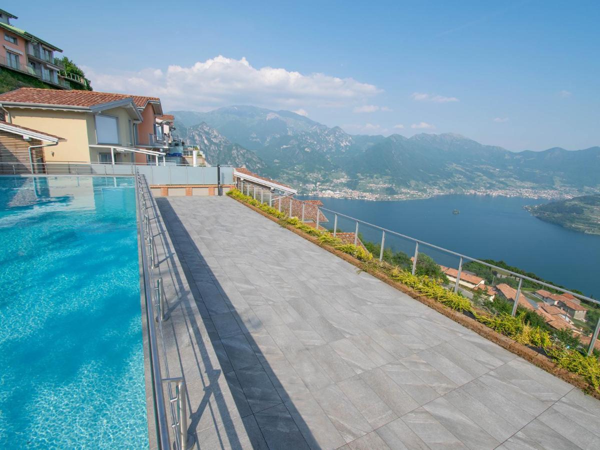 Van Gogh - Beautiful Lake Iseo View And Swimming Pool Parzanica Exterior photo